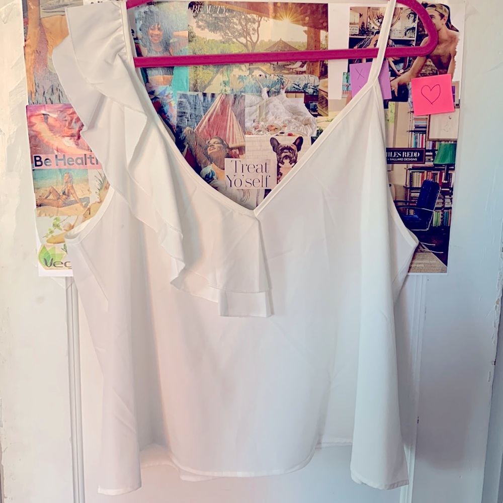 Ruffle Sleeve Top